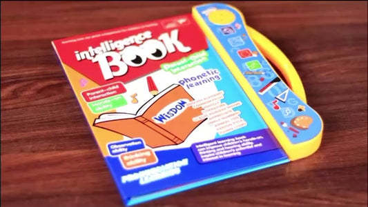 Intelligence Book for Kids – Interactive Learning Sound Book (Reduce Screen Time!)